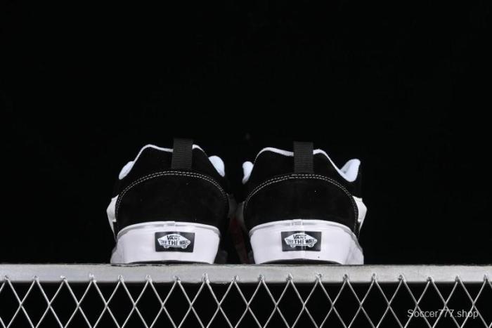 Vans Classics Knu Skool Retro Sneakers in Black & White - VN0AUAK375 1