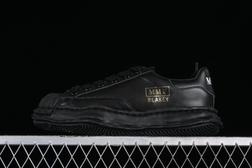 Wayne Original Sole Leather Low Sneaker with Melted Ice Cream Outsole - W.E5 1