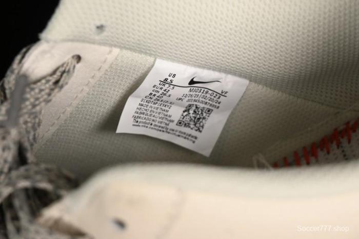 Nike Air Force 1 '07 Low Classic Grey Silver Swoosh Starry Sneakers - MJ0319-023 1