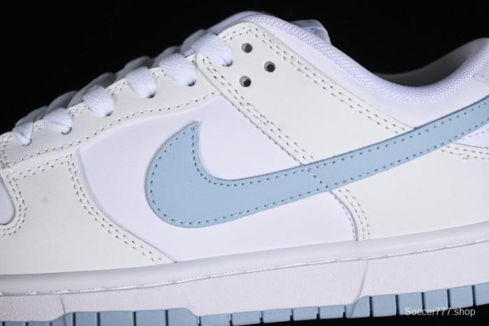 Nike SB Dunk Low Light Blue White Skateboarding Shoes - DV0831-109 1