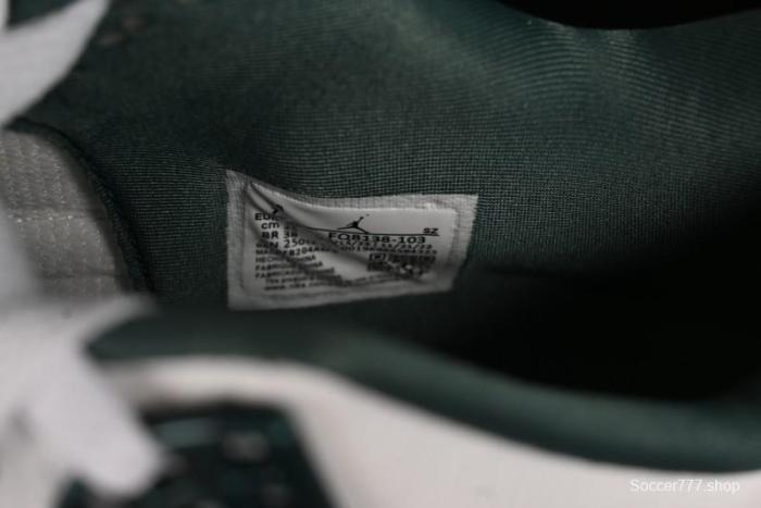 Nike Air Jordan 4 Retro Sneakers with Oxidized Green Accents and Visible Air Cushion - AQ8138-103 1