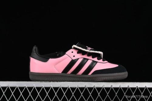 Adidas Samba OG B75807 Customized Casual Sneakers with Vibrant Hot Pink and Sweet Black Colorway - B75807 1