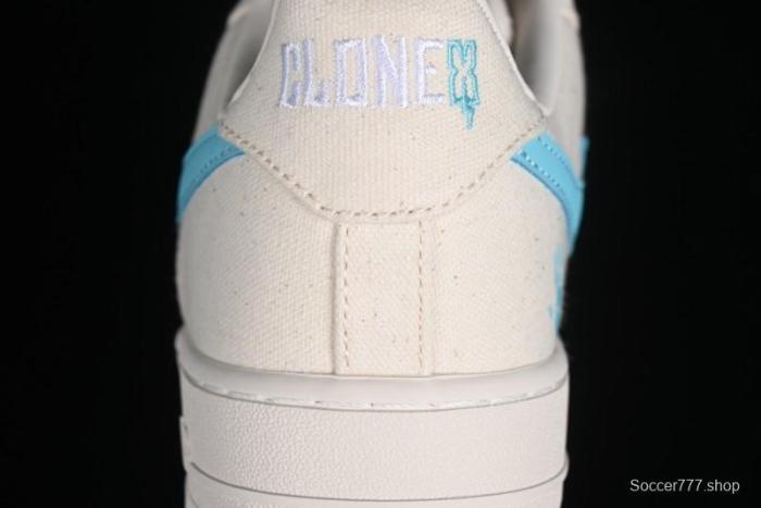 Nike RTFKT x Nike Air Force 1 Low Casual Sneakers with Full-Length Air Cushion - FQ3954-100 1