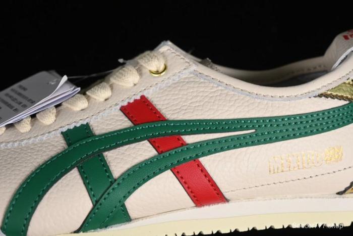 Onitsuka Tiger Mexico 66 Low-Top Leather Sneakers for Casual Running - 1183B511-200 1