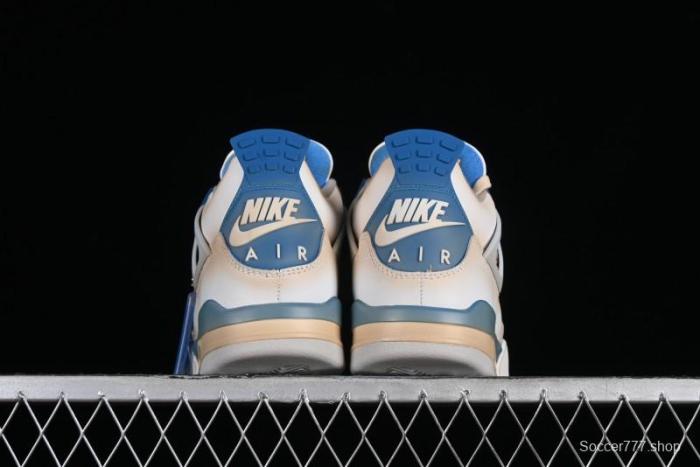 Nike Air Jordan 4 Retro Basketball Shoes Blastoise Collaboration - 308797-105 1
