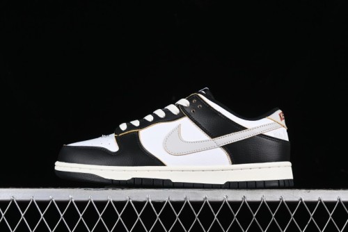 Nike HUF x SB Dunk Low  San Francisco  Black White Panda Skateboarding Shoes - FD8775-001 1
