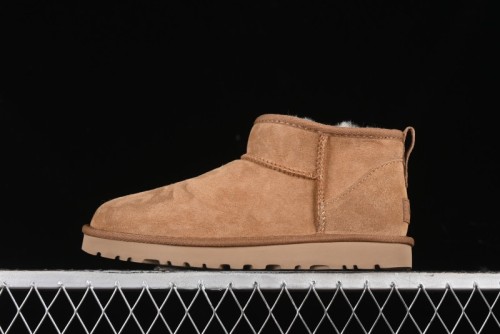 UGG Classic Ultra Mini Short Boots with Genuine Australian Shearling and TREADLITE Outsole - 1116109