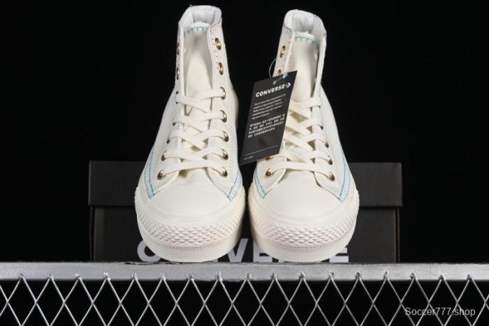 Converse All Star Lift Stitch Daisy Vulcanized Canvas Sneakers - A08731C 1