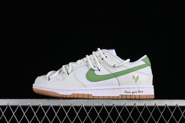 Nike Dunk Low SB Casual Sneakers Spring Summer Series Green Grape Camellia White Green - FD9922-151 1