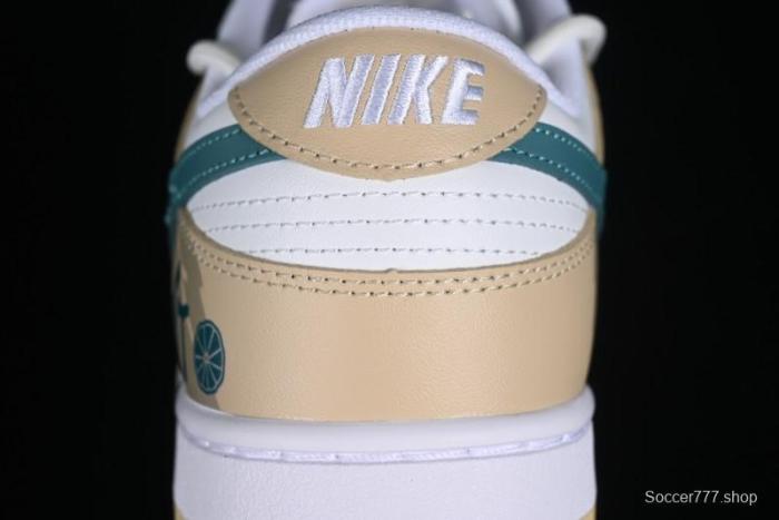Nike Dunk Low SB Casual Sneakers with Mojito-Inspired Design - DV0833-100 1