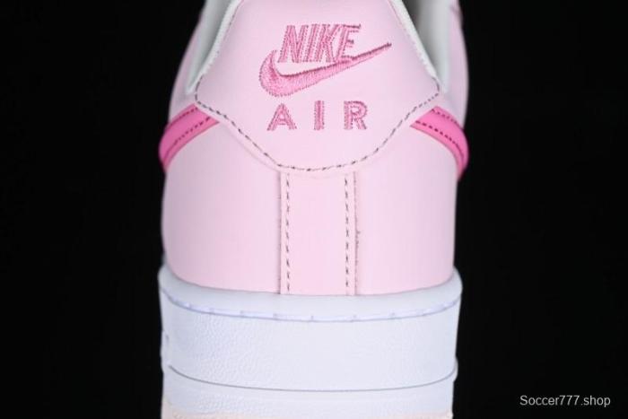 Nike Air Force 1 '07 Low White Pink Casual Sneakers - HM3696-661