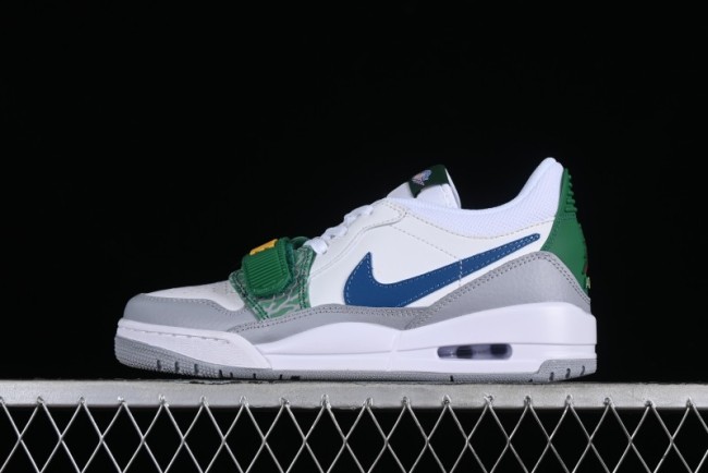 Nike Air Jordan Legacy AJ312 Low Triple Strap Sneakers with Premium Leather - CD9054-140 1