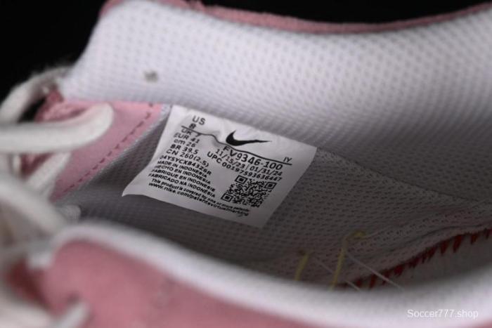 Nike Air Force 1 '07 Low Casual Sneakers in White Pink Green - FV9346-100 1