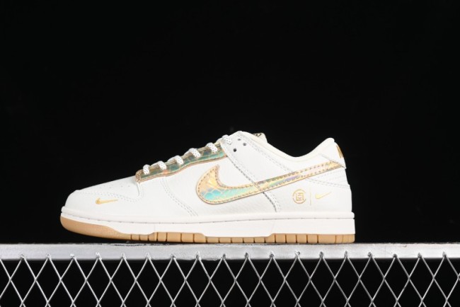 Nike SB Dunk Low Edison Chen Collaboration - Anniversary Edition High-End Customized Low-Top Casual Sneakers - JH8310-948