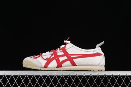 Onitsuka Tiger Mexico 66 Low-Top Leather Running Sneakers - 1183C216-100