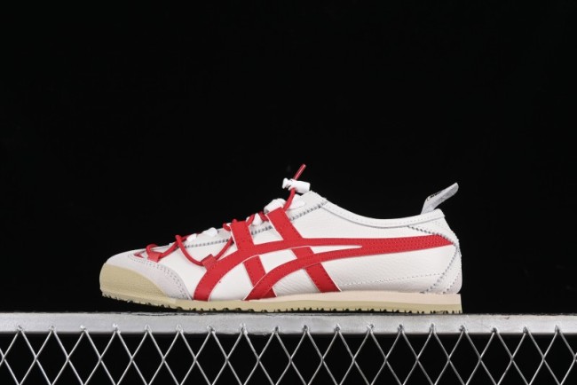 Onitsuka Tiger Mexico 66 Low-Top Leather Running Sneakers - 1183C216-100