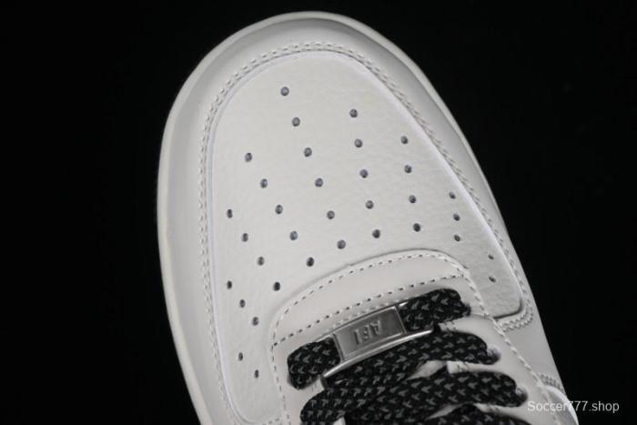 Supreme x Nike Air Force 1 '07 Low Casual Skate Shoes with Zoom Air Cushion - HD1968-009 1