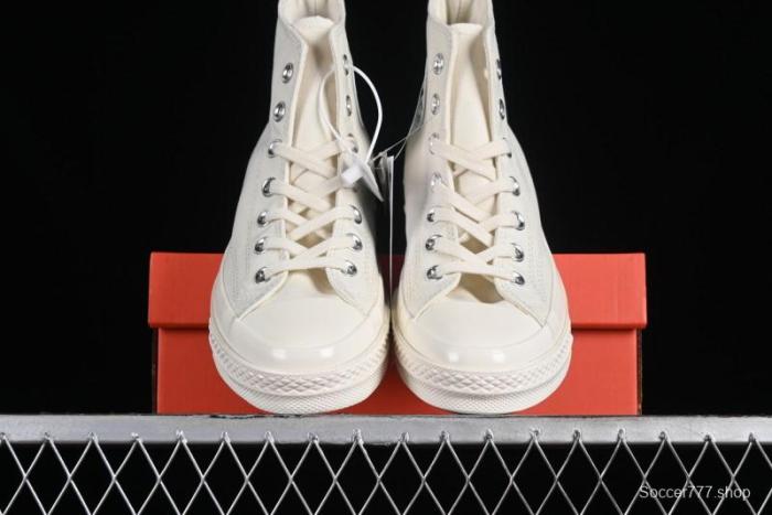 Converse Chuck 1970s Original Cream White High-Top Casual Canvas Shoes - 162210C 1
