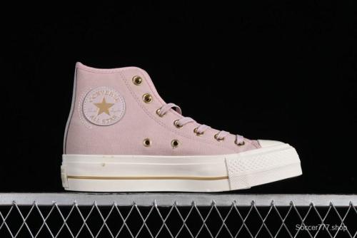 Converse All Star Lift High Top Platform Canvas Sneakers with Chunky Sole - A10431C 1
