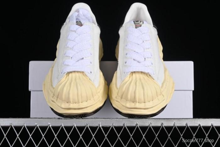 Wayne MMY Original Sole Leather Low Sneaker with Deconstructed Ice Cream Sole - W.E5 1