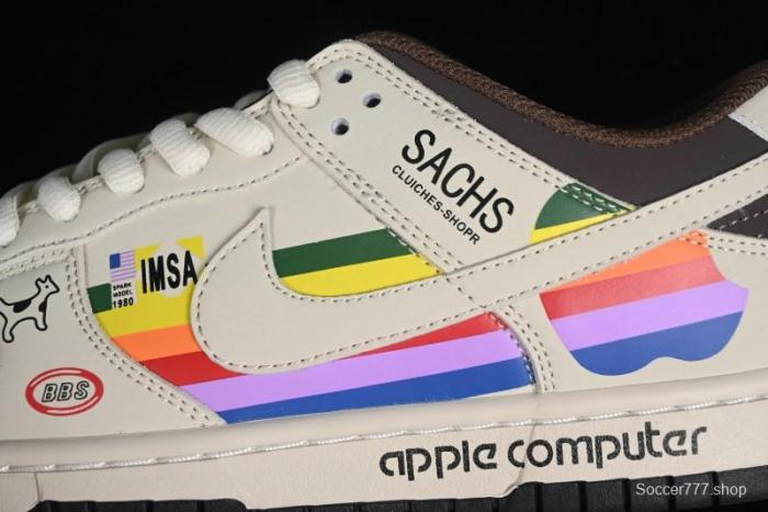 Nike SB Dunk Low Apple Colorway Low-Top Casual Skateboarding Shoes - MU0232-368 1