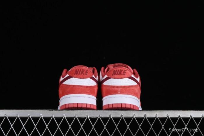 Nike SB Dunk Low Retro Valentine's Day 2024 White Rose Red Skateboarding Shoes - FQ7056-100 1