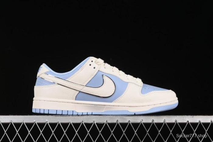 Nike SB Dunk Low Burberry Collaboration - Bondi Blue Anniversary High-End Custom Low-Top Casual Sneakers - BB5252-601