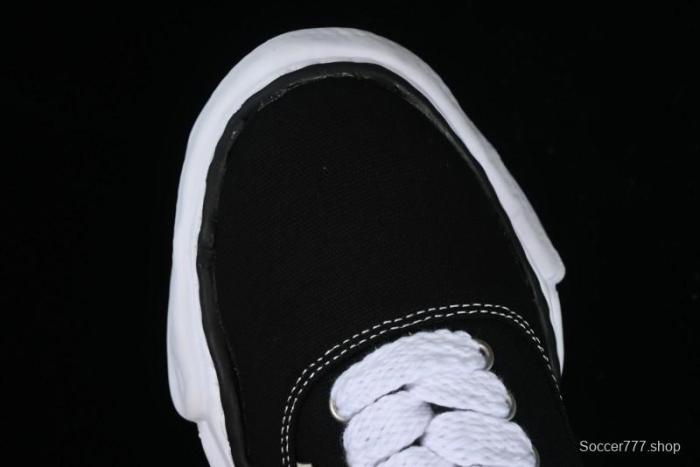 Wayne Original Sole Leather Low Sneaker with Deconstructed Ice Cream Sole - W.E5 1