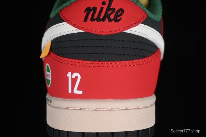 Nike SB Dunk Low Casual Skateboarding Shoes Racing Red/Green - MU0232-361 1