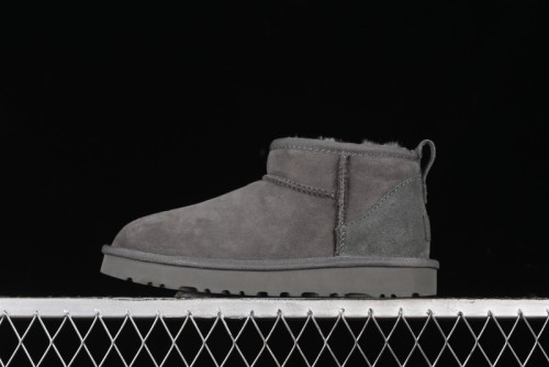 UGG Classic Ultra Mini Short Boots with Genuine Australian Shearling and TREADLITE Outsole - 1116109