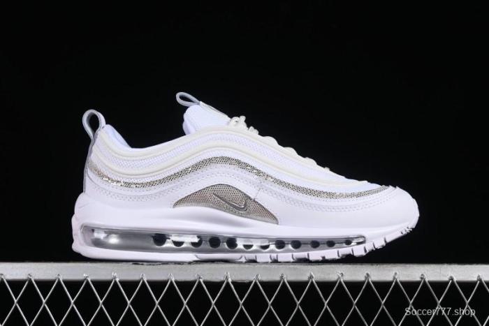 Nike Air Max 97 Retro Running Shoes with Full-Sole Air Cushion - FQ8889-100