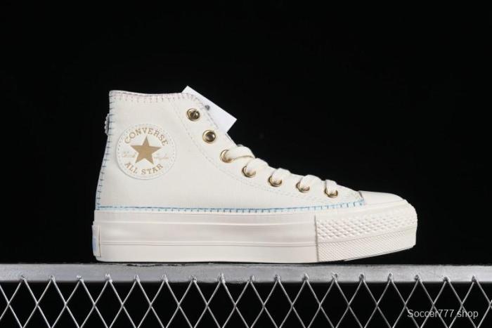 Converse All Star Lift Stitch Daisy Vulcanized Canvas Sneakers - A08731C 1