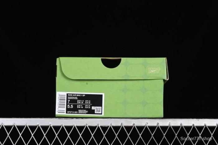 Nike Air Max 1 Retro Running Shoes with Half-Sole Air Cushion - HF3713-003 1