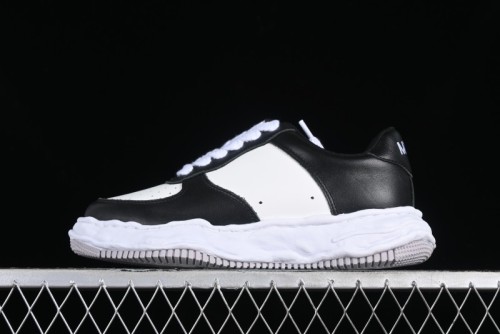 MMY Wayne Original Sole Leather Low Sneaker with Deconstructed Ice Cream Sole - W.E5 1