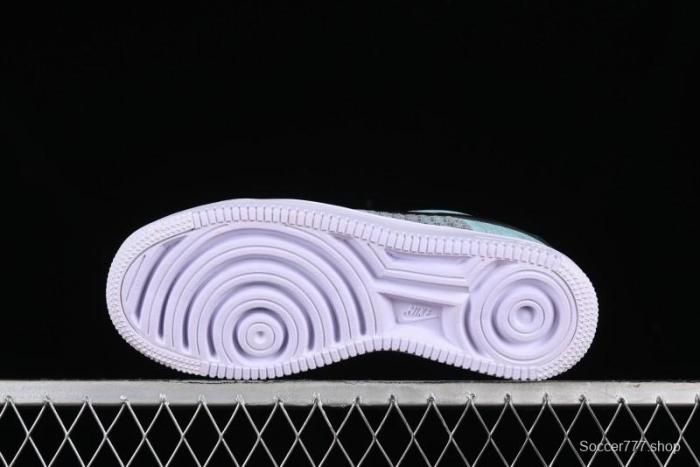 Nike Air Force 1 '07 Low 2.0 Moon Black Flywire Casual Sneakers - CI0051-600