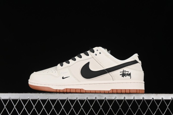 Nike SB Dunk Low Stussy Anniversary Edition Custom Premium Low-Top Skate Shoes - DQ1098-385