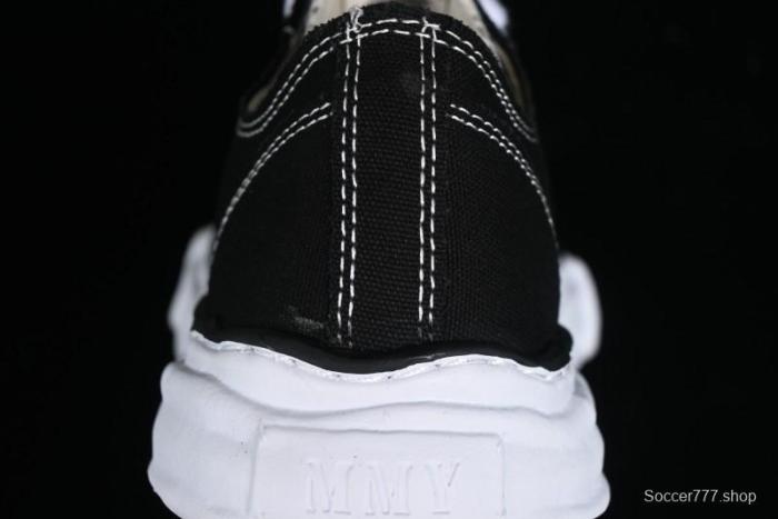 Wayne MMY Original Sole Leather Low Sneaker with Deconstructed Ice Cream Sole - W.E5 1