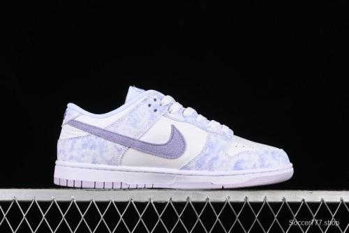 Nike SB Dunk Low Premium White Light Purple Skateboarding Shoes - DM9467-500