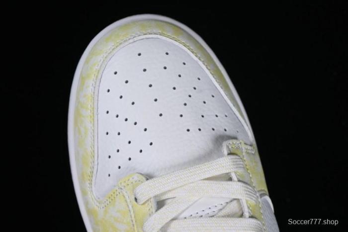 Nike SB Dunk Low Premium Yellow White SB Shattered Backboard Fashion Casual Skate Shoes - DM9467-700 1