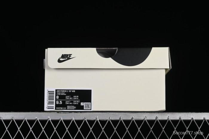 Nike Air Force 1 '07 Low Casual Sneakers with Full-Length Air Cushion - DV0788-113 1