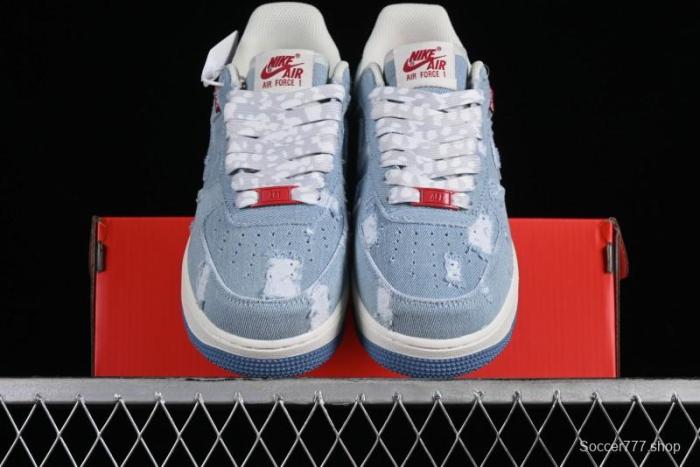 Levi's x Nike Air Force 1 '07 Low Denim Casual Sneakers - CH2211-168 1