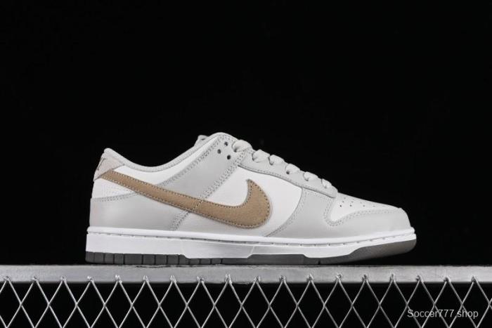 Nike Dunk Low SB Casual Sneakers in Light Grey/Khaki - FJ4188-001 1