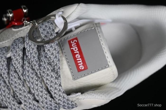 Supreme x Nike Air Force 1 '07 Low Beige Grey Casual Skate Shoes - HD1968-018 1