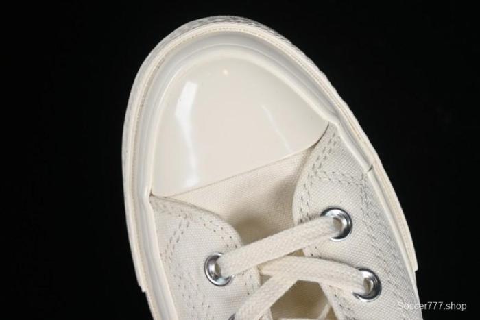 Converse Chuck 1970s Original Cream White High-Top Casual Canvas Shoes - 162210C 1