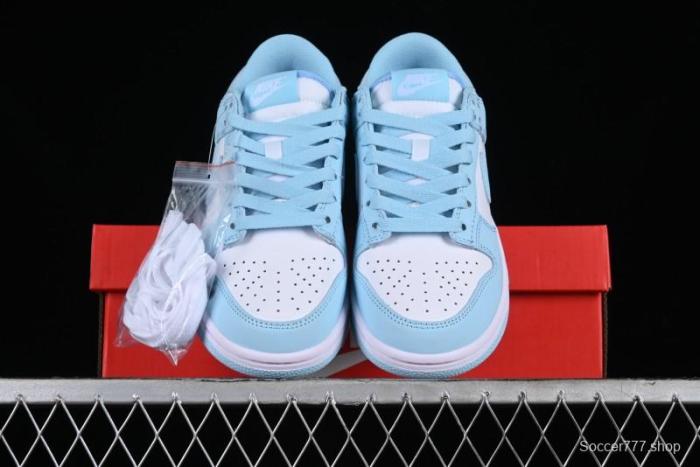 Nike Dunk Low Retro SB Casual Sneakers in Ice Blue Colorway - DV0833-104 1
