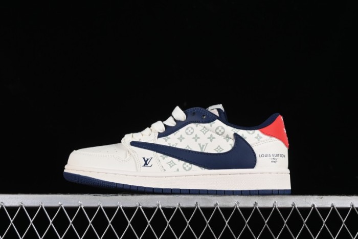 Nike Air Jordan 1 Low OG SP Travis Scott x Fragment Design Collaboration Sneakers - LJ5188-002