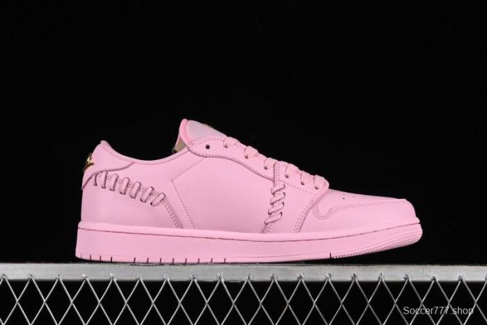 Nike Air Jordan 1 Low  Method of Make  Casual Sneakers with Woven Detailing - FN5032-600 1