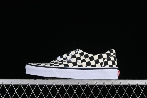 Vans Authentic Golden Coast Classic Checkerboard Slip-On Canvas Shoes - VN0A4BV4R6R 1