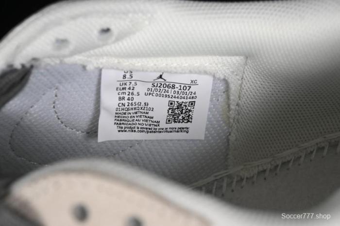 Nike Travis Scott x Fragment Design x Air Jordan 1 Low OG SP AJ1 Retro Sneakers - SJ2068-107