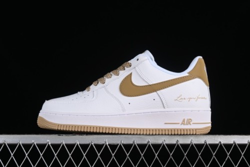 Nike Nocta x Nike Air Force 1 '07 Low  Certified Lover Boy  Khaki Classic Low-Top Casual Sneakers - LO1718-051 1